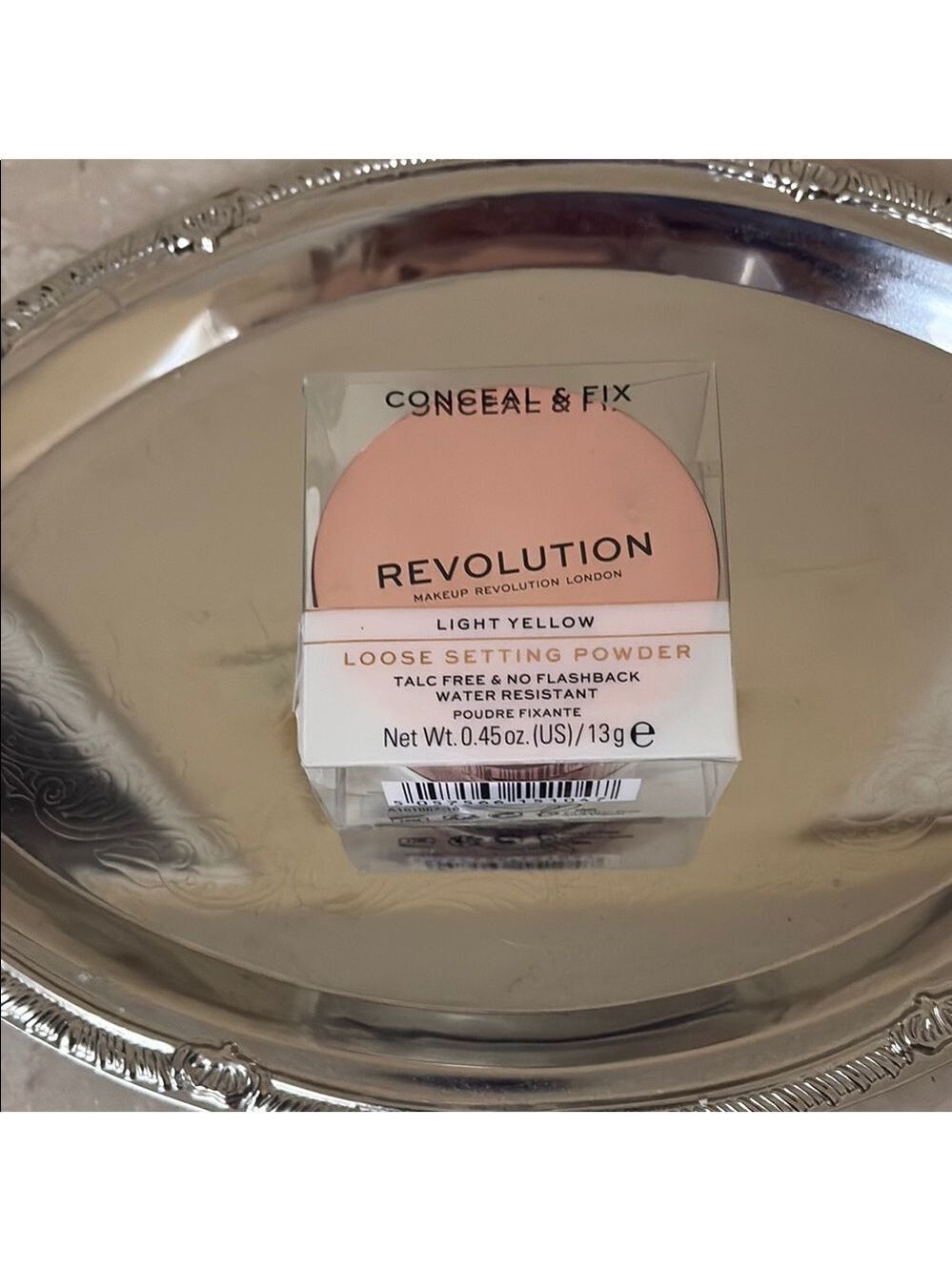 Revolution Yellow Setting Powder Matte Finish NIB